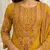 Mustard Heritage Printed Kurta Set