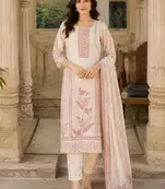 Blush Rose Chikankari Cotton Kurta Set