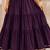 Purple cotton embroidered  mirror work kids lehenga choli