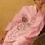 Pink embroidered pure cotton co-ord set