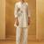 White embroidered cotton co-ord set
