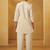 White embroidered cotton co-ord set
