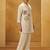 White embroidered cotton co-ord set