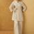 White embroidered cotton co-ord set