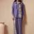 Levender gotta patti lace cotton blend co-ord set