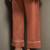 Orange embroidered cotton co-ord set