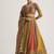 Elegant Multicolor Traditional Printed Lehenga Set with Dupatta