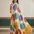 designer crepe silk Digital Patola Print with Real Mirror Work Saree