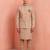 Men linen kurta trouser and jacket set