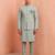Men linen kurta trouser and jacket set