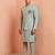 Men linen kurta trouser and jacket set