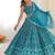 Wedding Georgette Embroidery lehenga choli for Women