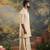 Golden Mens's festive tissue kurta