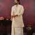 cream Men's festive kurta