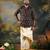 Black Men's ajrakh print festive shirt