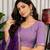 Lavender Color Embroidery malti Thred work and sequins work. And Aari mirror work Silk Blend Lahenga Choli Set