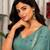 Sea Green Embroidery malti thread and sequins And Aari mirror Silk Blend Lahenga Choli Set