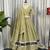 Light Green Embroidery malti thread and sequins And Aari mirror Silk Blend Lahenga Choli Set