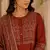 Jaipuri Rust Grace Anarkali Set