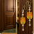 handmade lord ganesha wooden bead tassel hanging for home decoration pack of 6