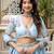 Captivating Sky Blue Dori, Zari and Sequins Embroidered Star Georgette Crepe Indian Floral Wedding lehenga choli