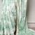 printed satin saree with elegant pearl lace border