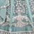 Teal Silk Tree Of Life Embroidered Lehenga Choli With Dupatta