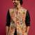 Men embroidered nehru jacket