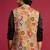 Men embroidered nehru jacket