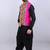 Men floral tailored jacket with embroidered