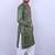Bandhani printed mirror work mandarin collar straight kurta with salwar
