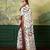 white, wine striped crepe silk blend bollywood saree with blouse
