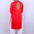Geometric embroidered mirror work mandarin collar kurta with salwar