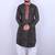 Men ethnic motifs embroidered regular mirror work kurta with pyjamas