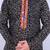 Men ethnic motifs embroidered regular mirror work kurta with pyjamas