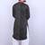 Men ethnic motifs embroidered regular mirror work kurta with pyjamas