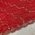 delightful red embroidery work with real bits work fendy satin indian designer wedding saree
