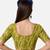 Pista spandex lehria printed stretchable readymade saree blouse