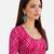 Rani spandex lehria printed stretchable readymade saree blouse