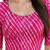 Rani spandex lehria printed stretchable readymade saree blouse