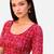 Rani spandex bandani printed stretchable readymade saree blouse