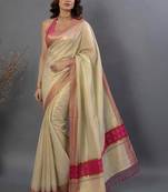 Tissue Designer Kasavu Saree