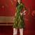 Green print cotton kurti