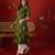 Green print cotton kurti