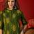 Green print cotton kurti