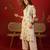 Off white print rayon kurti