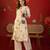 Off white print rayon kurti