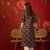 Maroon print cotton kurti
