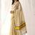Woven Design Stripeed Kasavu Tissue Border Sarees