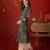 Black print cotton kurti